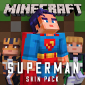 Minecraft Superman Skin Pack Logo