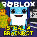 Roblox Steal A Brainrot Logo