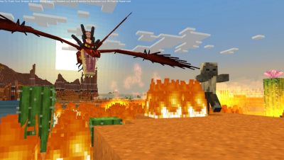 Minecraft How To Train Your Dragon 1