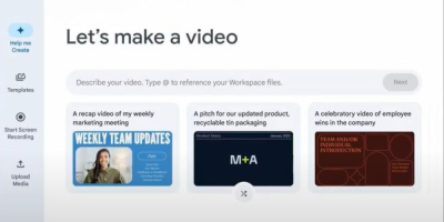 Google Introduces AI-Powered Video Creation Tool for Workspace Users in Beta Stage