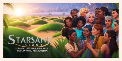 Starsand Island: Elevating Life Simulation with Deep, Dynamic Relationships