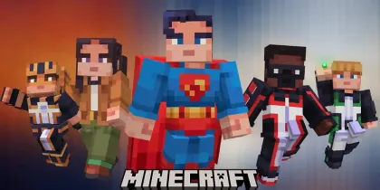 Minecraft Superman Skin Pack 2