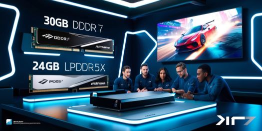 Next-Generation Console Innovations: Unveiling 30GB DDR7 and 24GB LPDDR5X Powerhouses