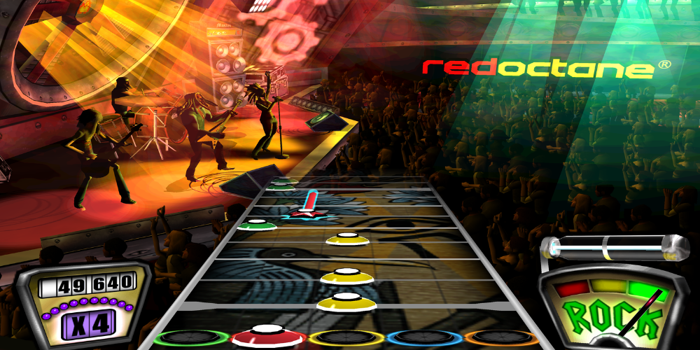 Guitar Hero gameplay